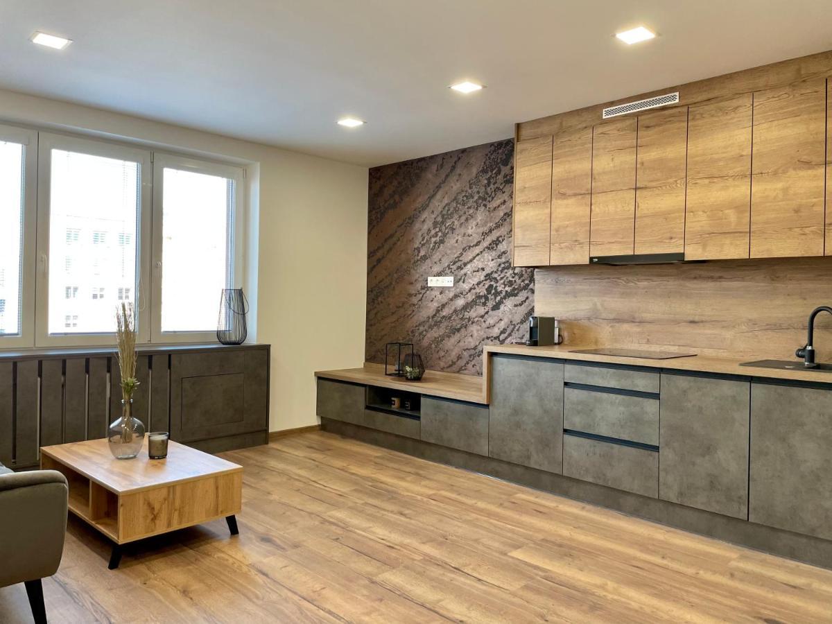 Luxusní nově zrekonstruovaný Apartmán 2kk - 47m2 - Ostrava Centrum Exterior foto